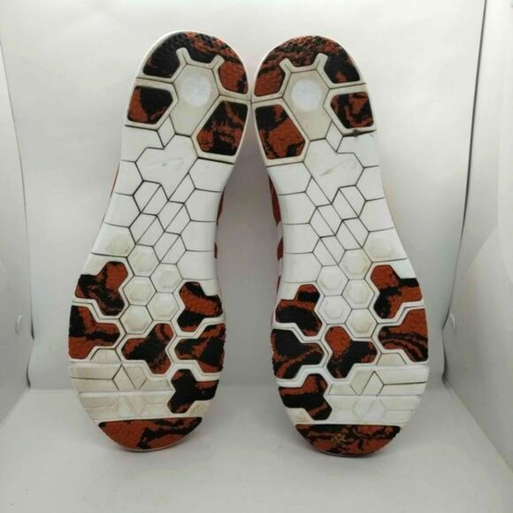 Nike Free Trainer 5.0 V6 Texas Longhorns Sneakers Men\'s Size‎ 11 Orange White main image 6